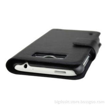 Wallet Design HTC Leather Phone Case For HTC Sensation XL X